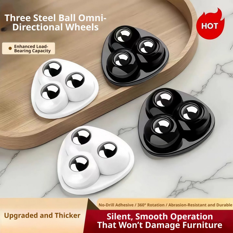 Kitchen Appliances Small - 4 stuks zelfklevende universele roterende wielen,