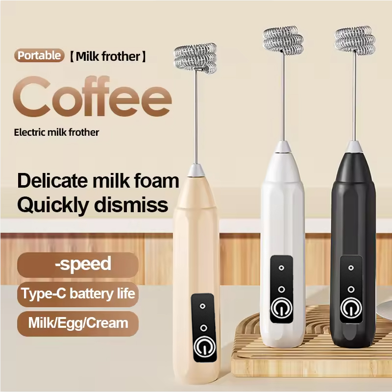 Hand Mixer Electric - GOEDE Oplaadbare elektrische eierklopper met standaardbeugel,