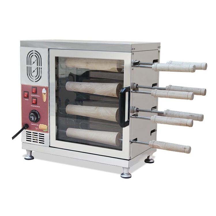 Roti Maker Automatic - Nieuwe bakkerij oven schoorsteenbroodjes Kurtos Kalacs