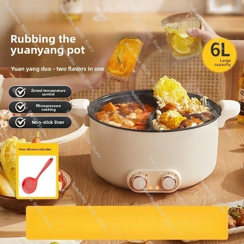 6L 8L Dubbele Pan Elektrische  - Kitchen Appliances For Home recensie en prijs