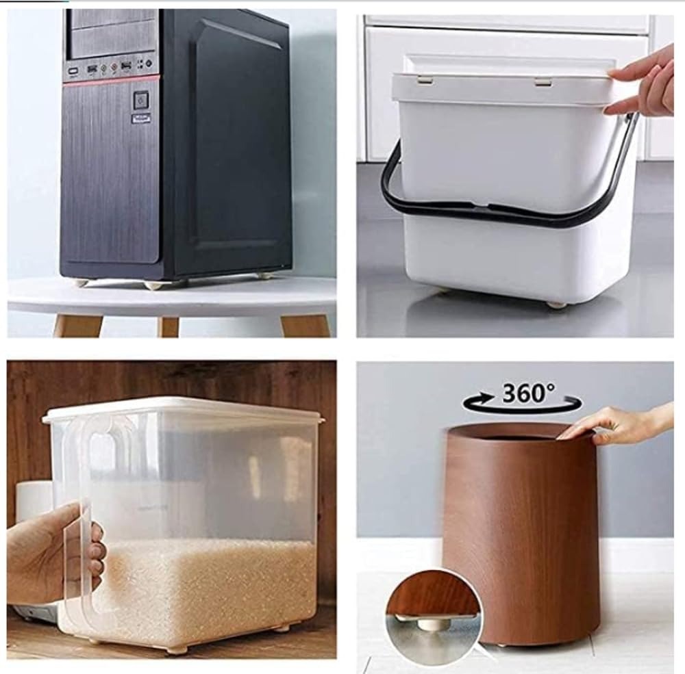 8 stuks zelfklevende zwenkwiel - Kitchen Appliances Small recensie en prijs