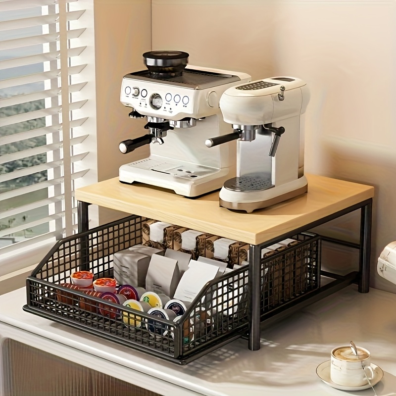 Koffiezetapparaatstandaard met - Kitchen Appliances Small recensie en prijs
